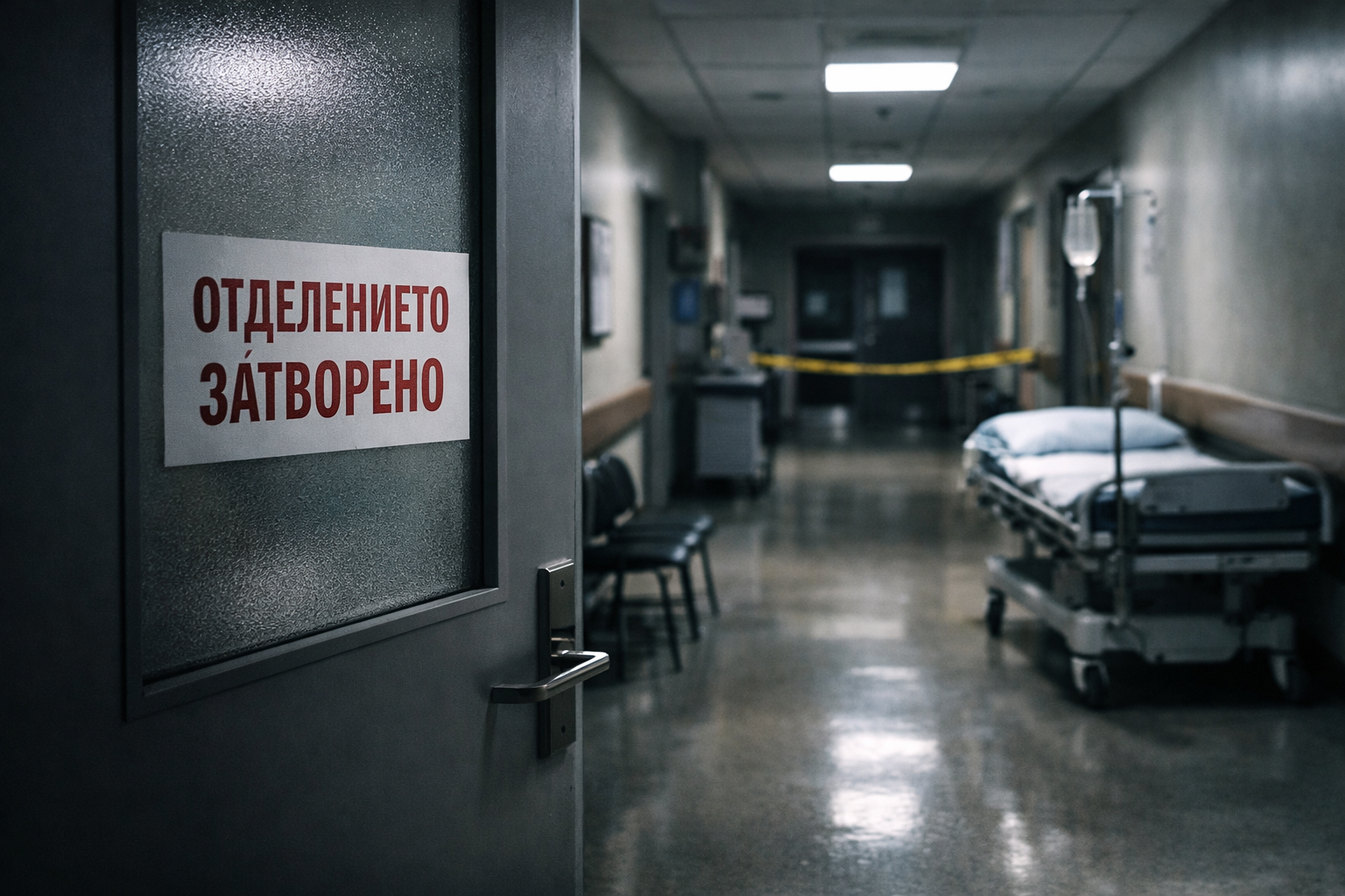 Отделения затварят тихо: какво не се казва за липсата на медицински персонал