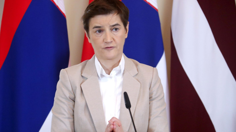 Ана Бърнабич пое временно президентския пост в Сърбия